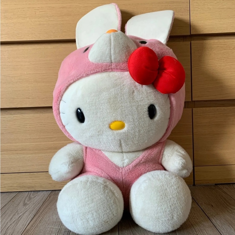 Hello Kitty Plush JUMBO Bunny Plush